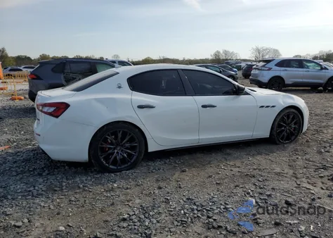2020 Maserati Ghibli S from USA, damaged, VIN ZAM57YTA9L1354338